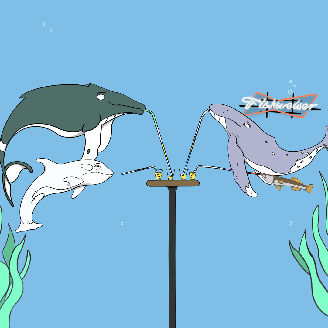 Whale Character Designs